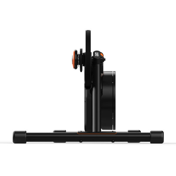 Jetblack-victory-smart-cycle-trainer-with-zwift-cog-and-click-front indoor cycling trainer