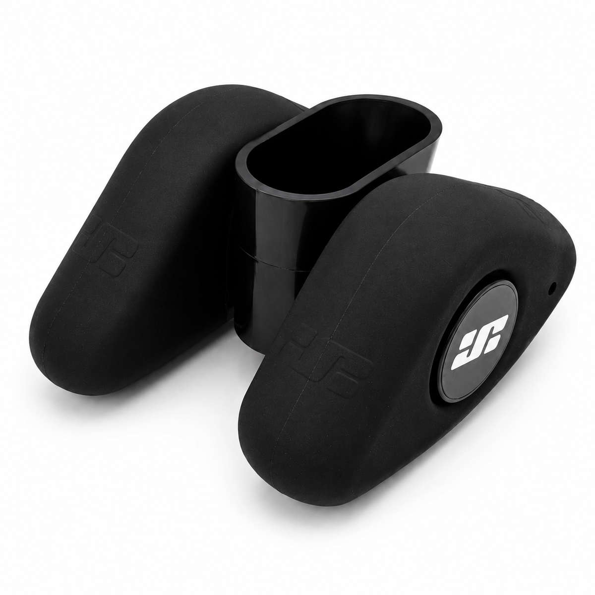 Jetblack freedom rocker feet round assembled with adapter indoor-cycling-accessories