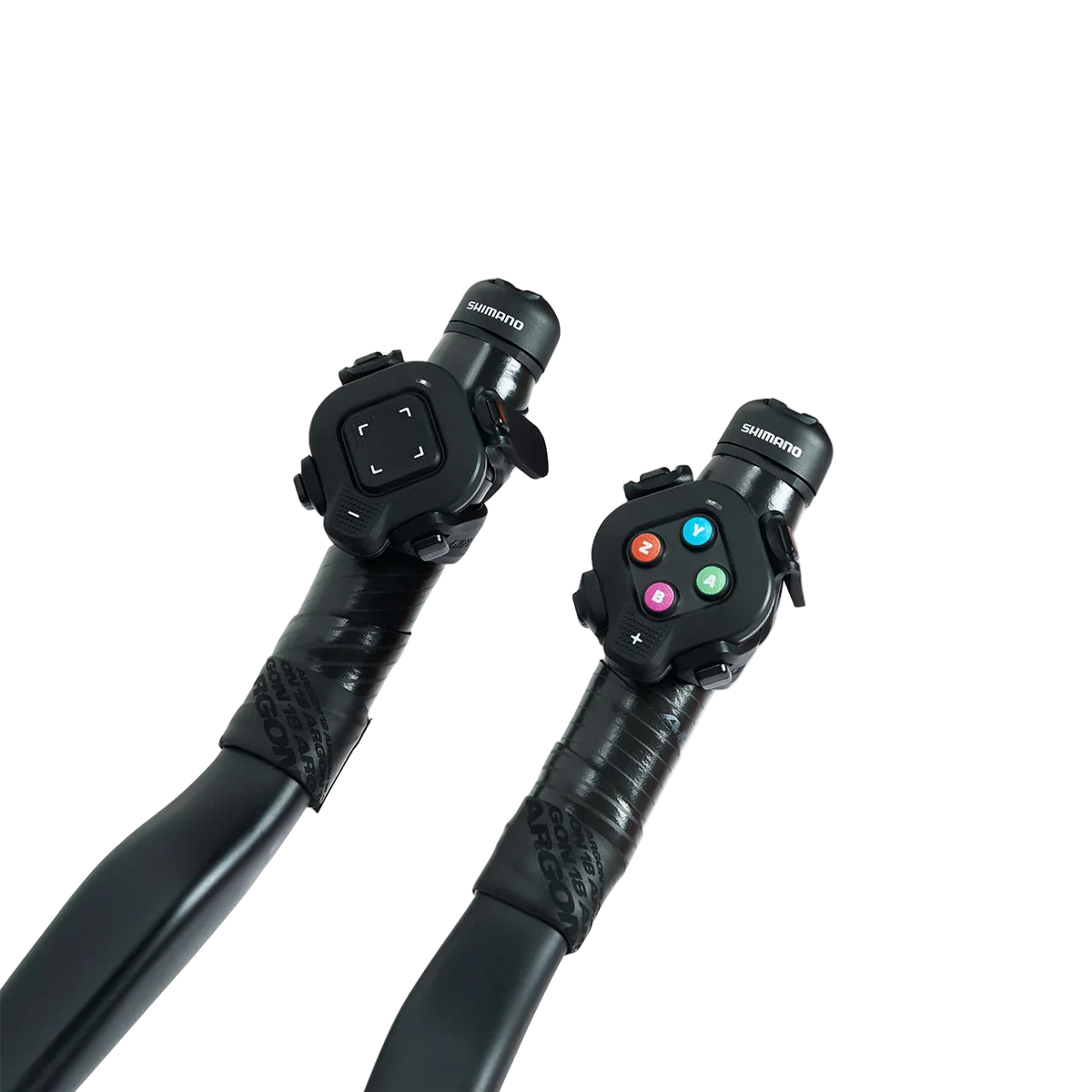 Zwift Click controllers on drop handlebars for virtual shifting