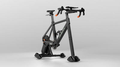 VICTORY Frame with aerobars – front three-quarter view
